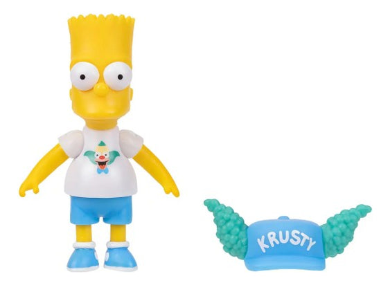 Figura De 2.5 Pulgadas Bart Con Gorra De Krusty Los Simpsons