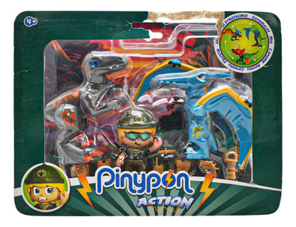 Pinypon Action Set Dinosaurios Con Explorador Famosa Da