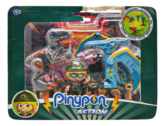 Pinypon Action Set Dinosaurios Con Explorador Famosa Da