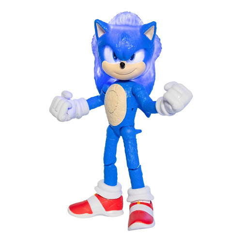 Figuras De Acción Sonic 3 Shadow Knuckles Tails Con Luz