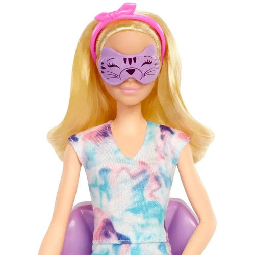 Barbie Spa Mascarilla Brillante Rubia Con Mascota Mattel