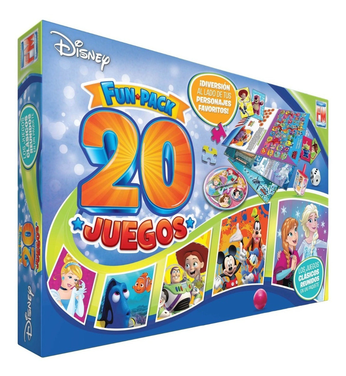 Disney Fun Pack 20 Juegos De Mesa Fotorama