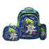 Mochila Dino Space Kit 3pz Primaria Ll24bpp528 Azul Marino 3d