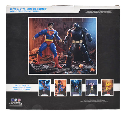 Superman Vs Armored Batman Dc Multiverse 19cm Mcfarlane Da