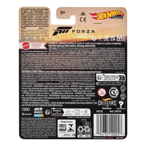 Hot Wheels Premium Pack 5 Vehiculos Escala 1:64 Dmc55 Mattel Multicolor