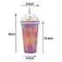 Vaso Doble Pared Gel Enfriador Con Luz Postres Sm22hat308