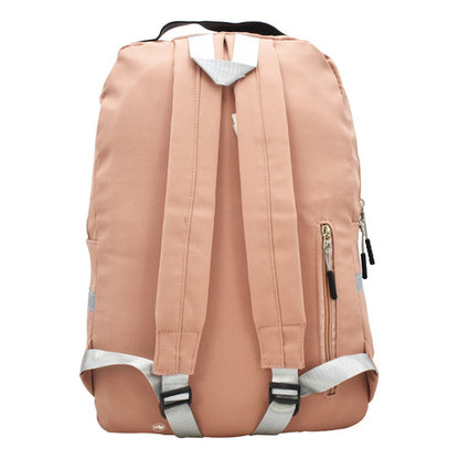 Mochila Love Conejo Lisa Bordada Coral Primaria Ll23bjy001