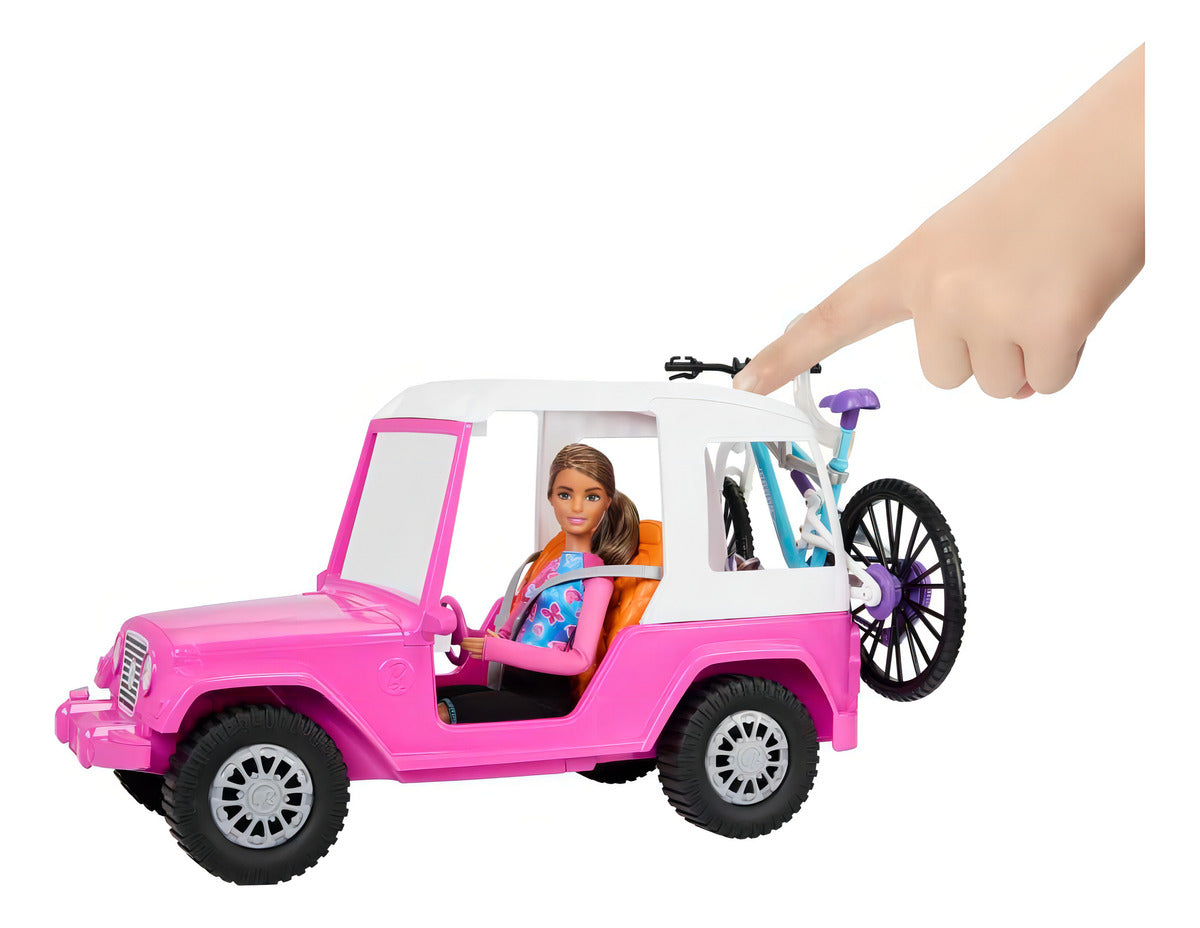 Barbie Set de Juego Muñeca con Bicicleta de Montaña