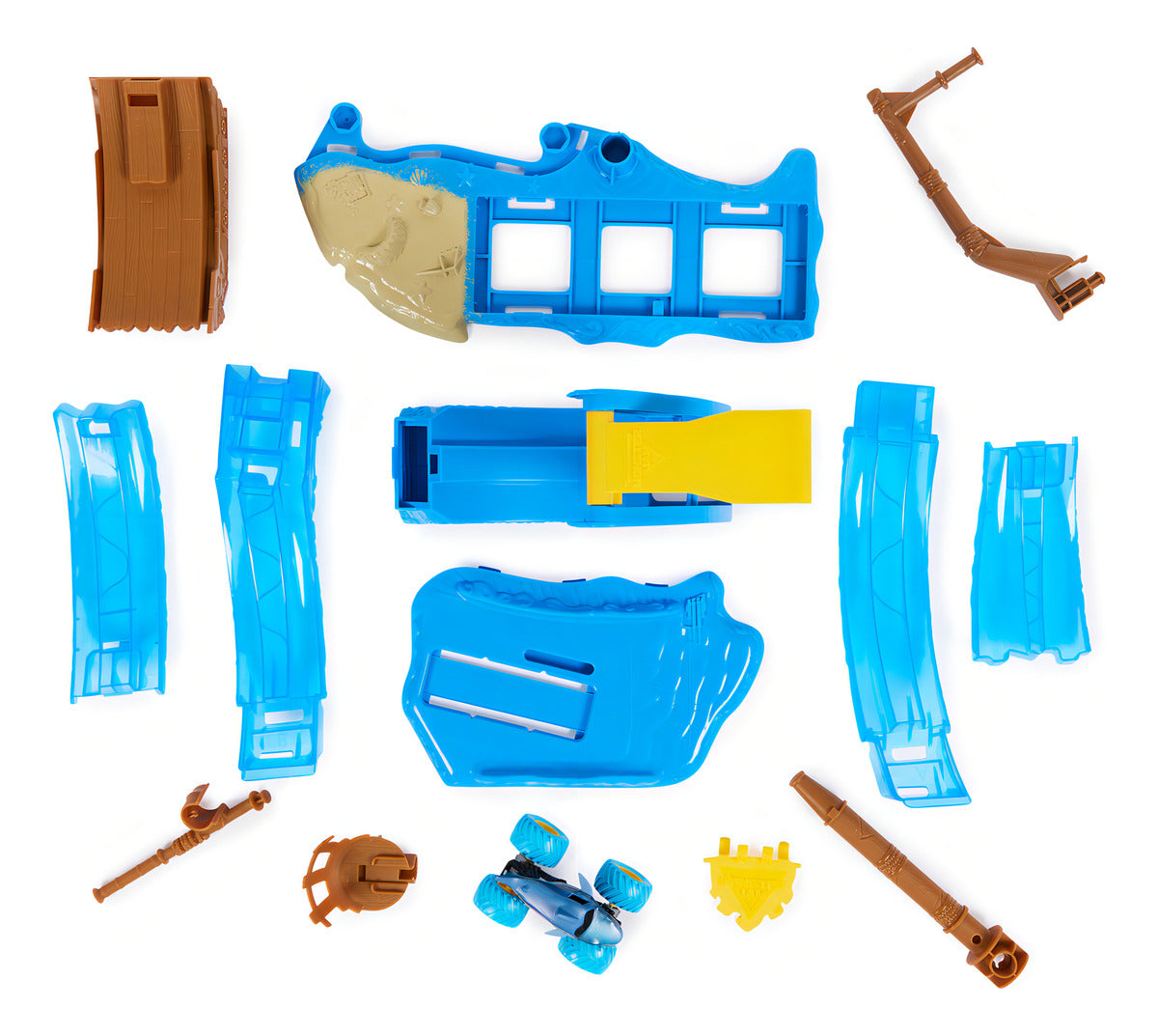 Monster Jam 6070018 Set Megalodon Loop of Doom con camión 1:64