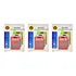 Calculadora Electrónica 12 Dìgitos Pack 3 Bw855b Bestway Color Rojo
