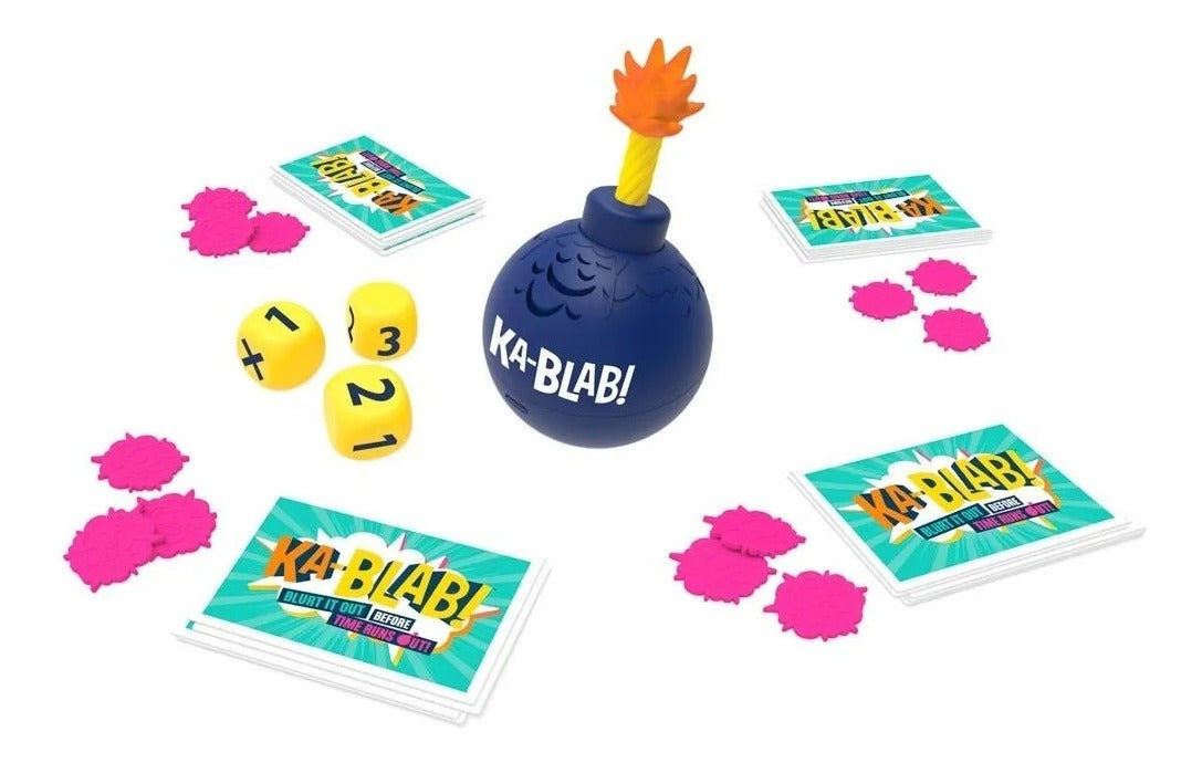 Juego de Mesa de Palabras Hasbro Gaming Ka-Blab! 2 a 6 Jugadores Mayores de 10 Años
