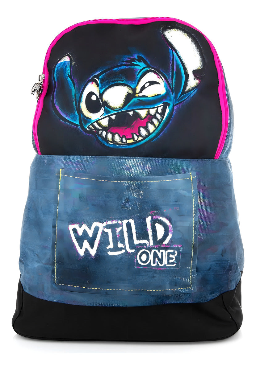 Mochila Lilo Y Stitch Wild One Estampado Primaria Atm