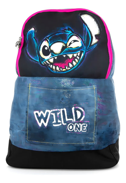 Mochila Lilo Y Stitch Wild One Estampado Primaria Atm
