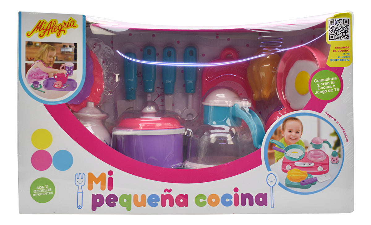 Mi Pequeña Cocina 16 Piezas Mi Alegria Multicolor