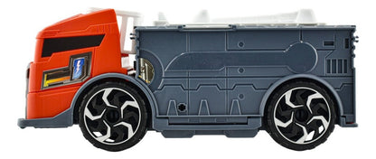 Trailer Super Almacenamiento 35 Cm 2 En 1 Rojo Personaje Super Storage