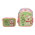 Mochila Lapicera Kit 2pz Llama 3d Primaria Lluvia Detalle Rosa 3d