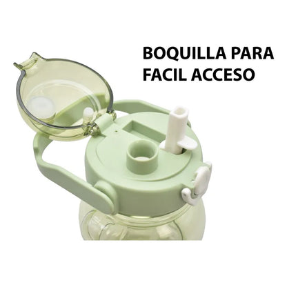 Botella En Forma De Oso Life Goes 1000ml 82188