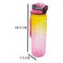 Botella Deportiva Con Arcoiris Ondas 900ml Sm22hat276