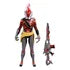 Figura De Acción Wukong Free Fire 30 Cm Articulada Coleccionable Con Accesorios