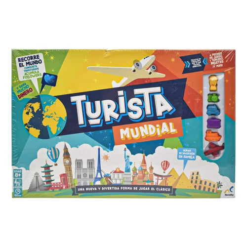 Turista Mundial Clasico Nuevo Y Divertido Novelty Cf