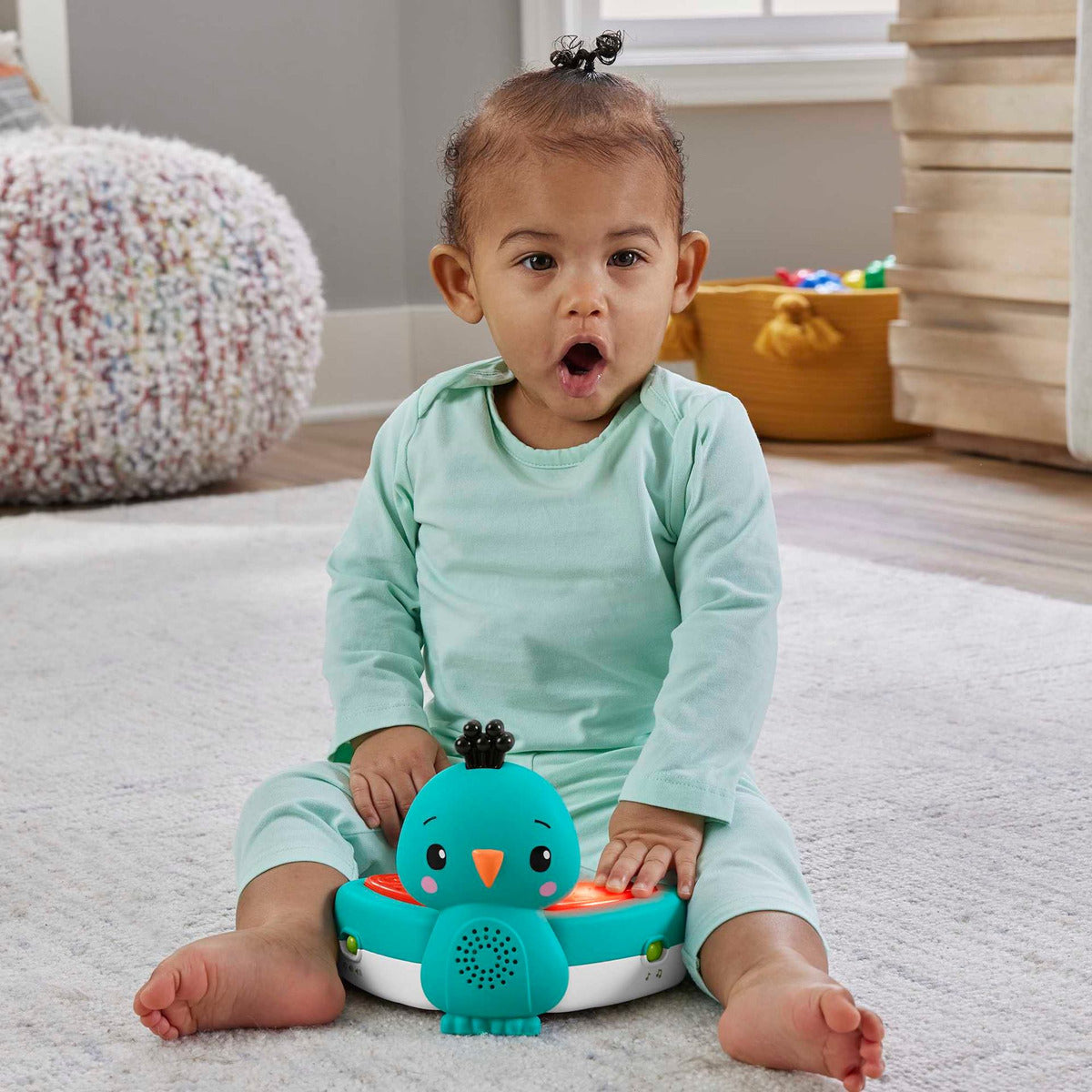 Fisher-price Brincolín Para Bebé Saltos En La Jungla Color Multicolor