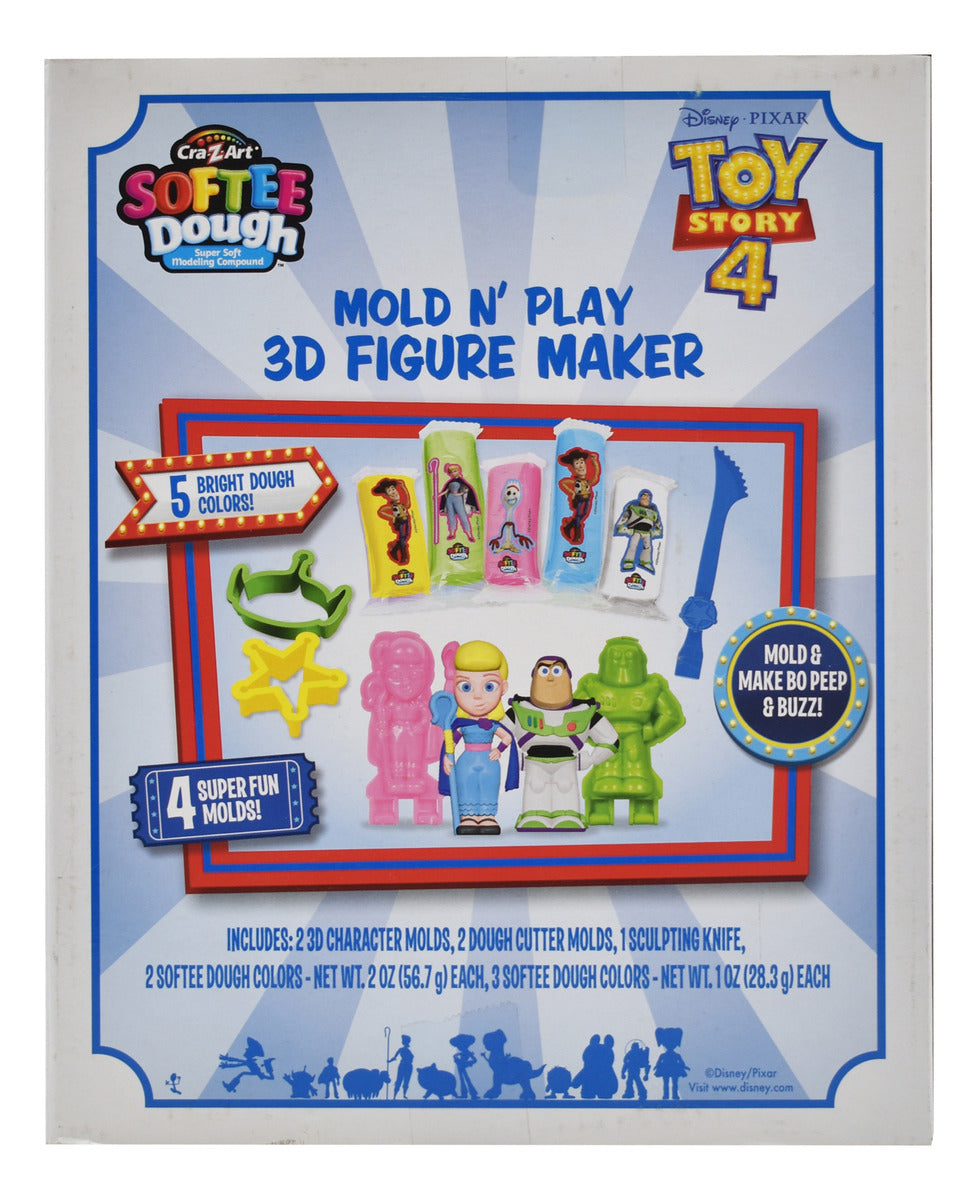 Disney Pixar Toy Story Crea Figura Moldeable 3d #2 Cra Z Art
