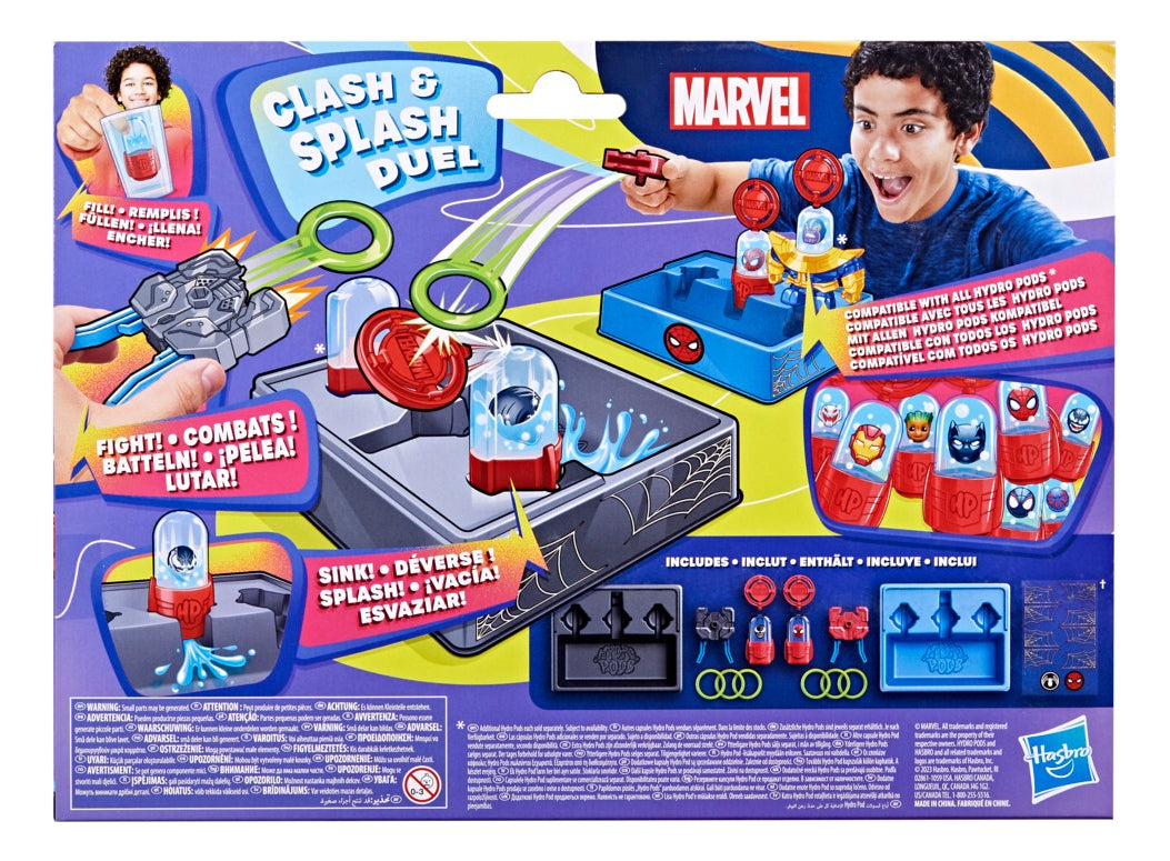 Hydro Pods Duelo De Discos de Marvel +6 años