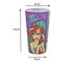Vaso Lenticular Disney 3 Princesas Pack 12 Pz Betsway