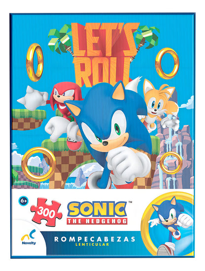 Rompecabezas Sonic Lenticular 300 Piezas