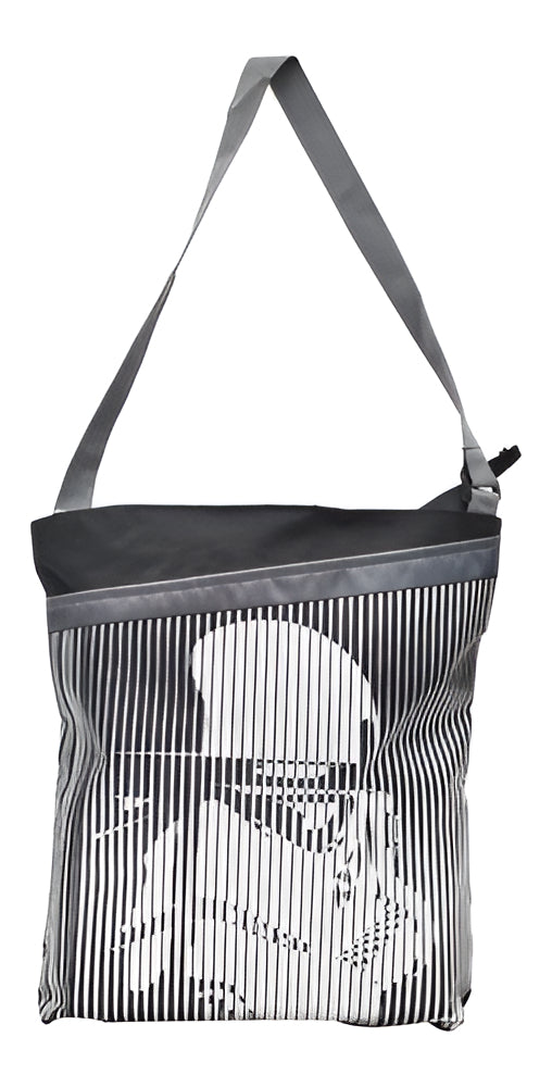 Bolsa Star Wars Stormtrooper Rayas Negra 114897 Ruz Color Negro Color de la correa de hombro Gris Diseño de la tela Estampado