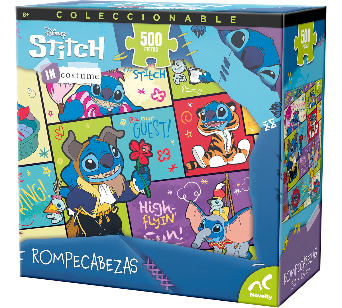 Rompecabezas Novelty 500 Piezas Stitch Disfrazado