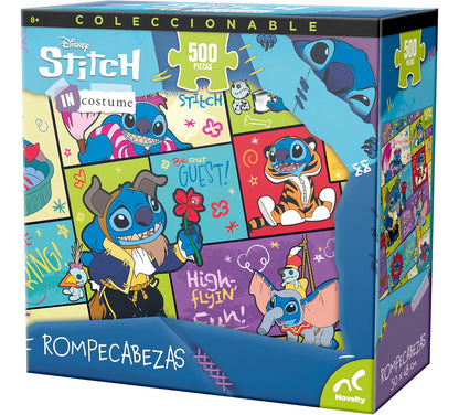 Rompecabezas Novelty 500 Piezas Stitch Disfrazado