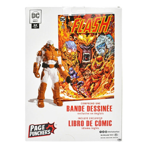 Dc Heat Wave The Flash Comic Page Punchers Mcfarlane Toys