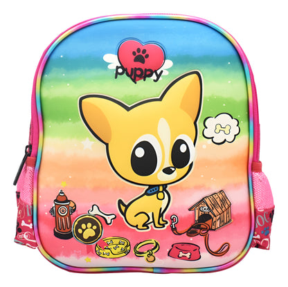 Lonchera Perro Chihuahua Corazon Puppy Termica 3d Lluvia Color Rosa
