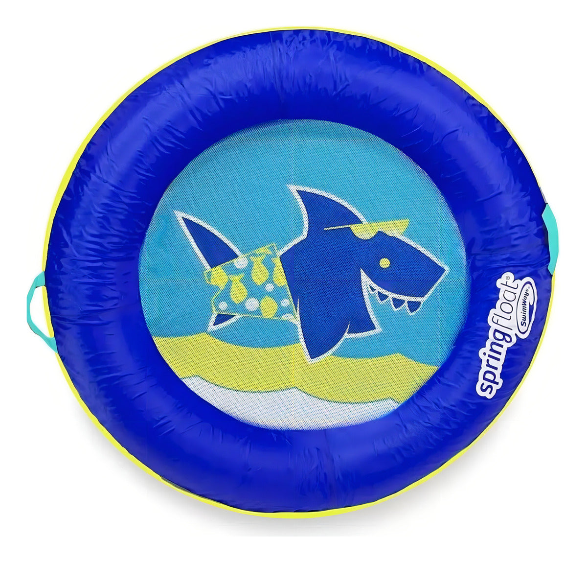 Flotador Inflable Swimways Springfloat Mini Bote Infantil Color tiburón
