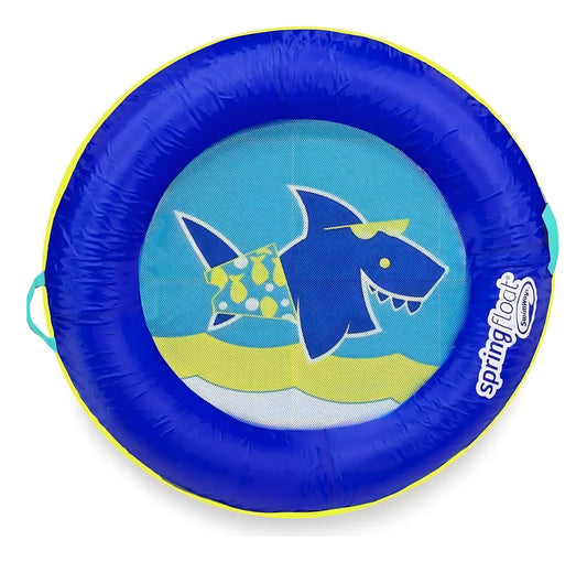 Flotador Inflable Swimways Springfloat Mini Bote Infantil Color tiburón