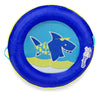 Swimways Springfloat Inflatable Mini Boat for Kids, Shark Color
