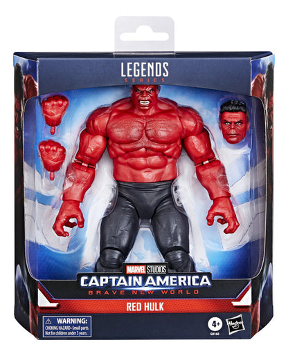 Marvel Legends Red Hulk Capitán América Figura 20 Cm Hasbro