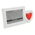 Porta Retratos De Corazon Pack 3 Piezas Bestway