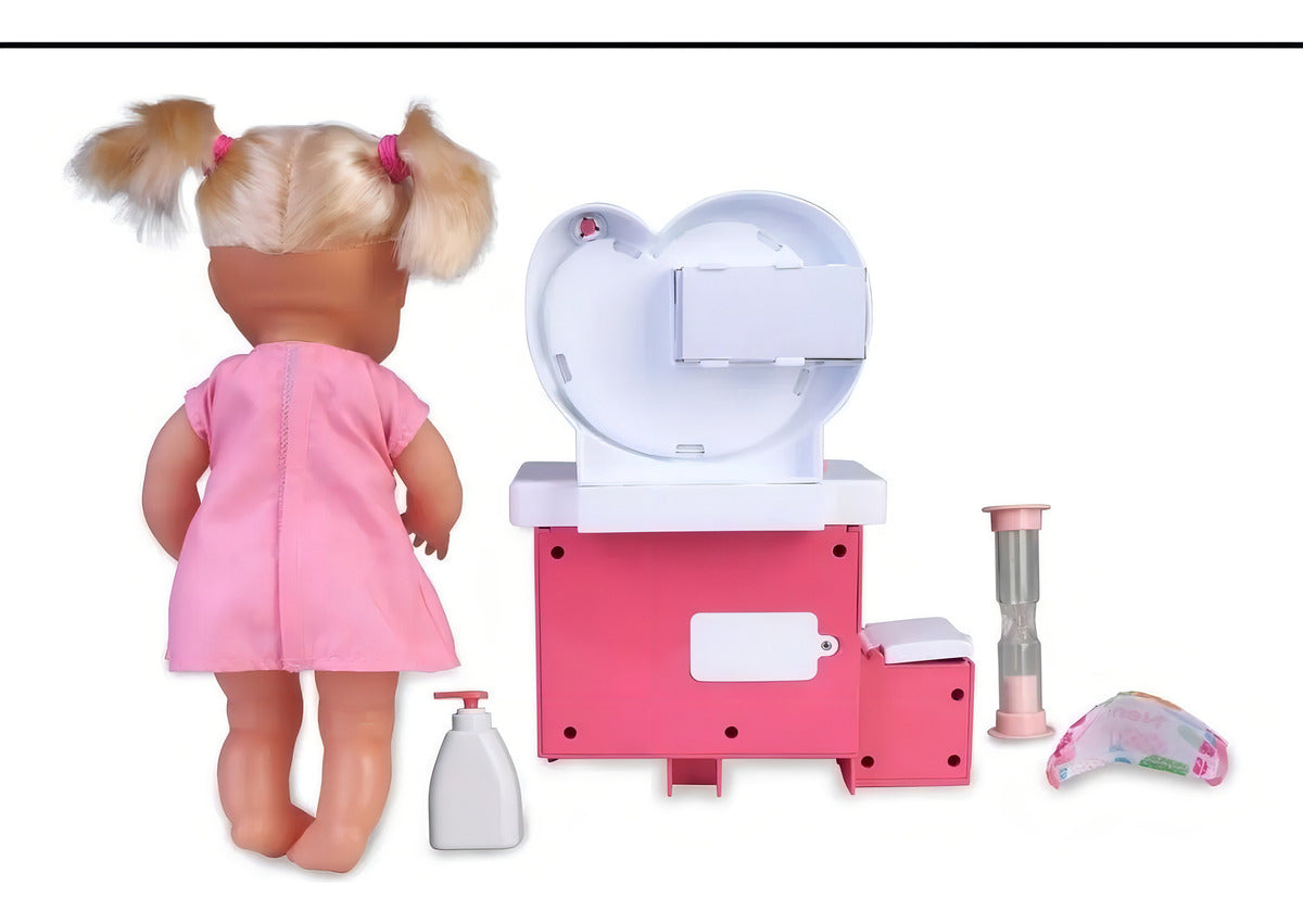 Muñeca 700016659 Bebé Manitas Limpias con Accesorios Nenuco