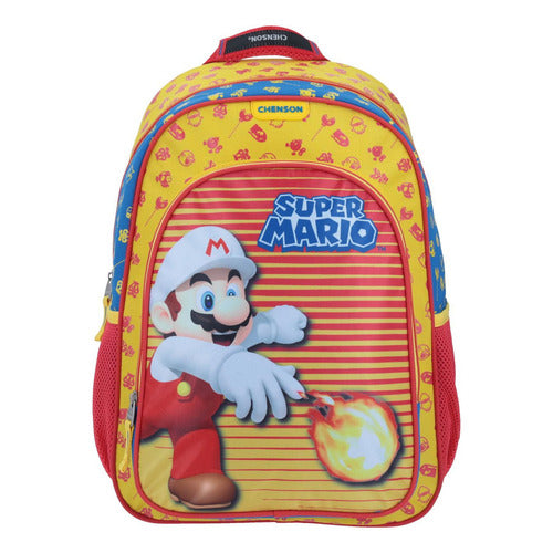 Mochila Escolar Chenson Mb64478-l Color Amarillo 19l