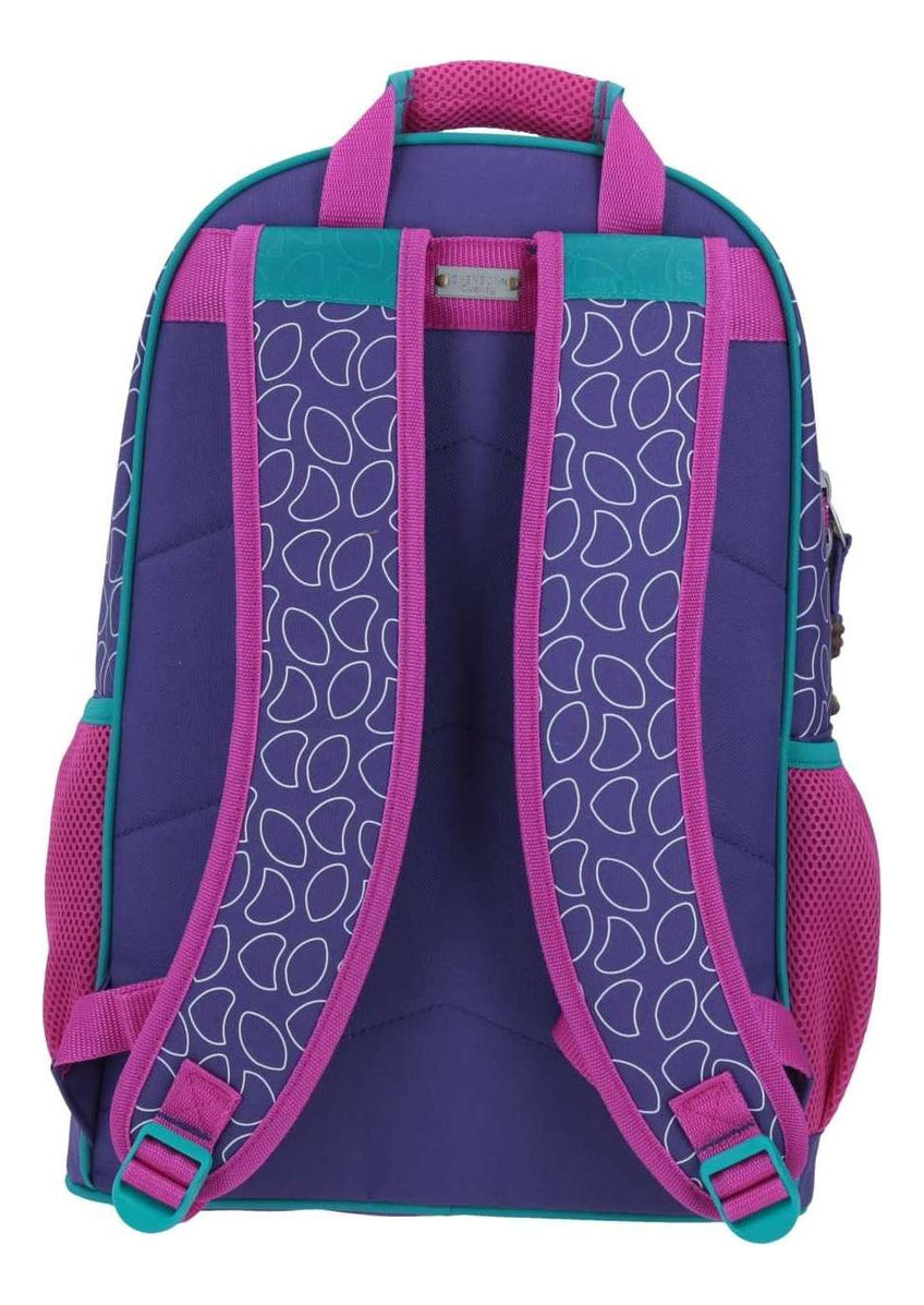 Mochila Escolar Para Niña Primaria Chenson Jirafa Magic Color Azul