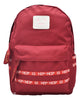 Mochila Escolar Lluvia Rojo 29L Poliéster Liso Estampado Compartimento Laptop