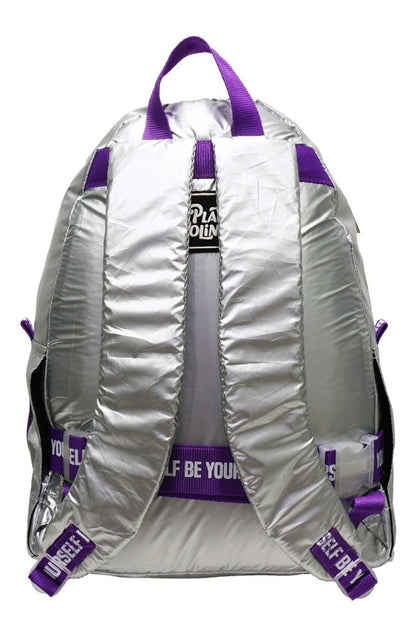 Mochila Polinesios I’m Fierce Original Nueva Color Gris Diseño de la tela Poliéster
