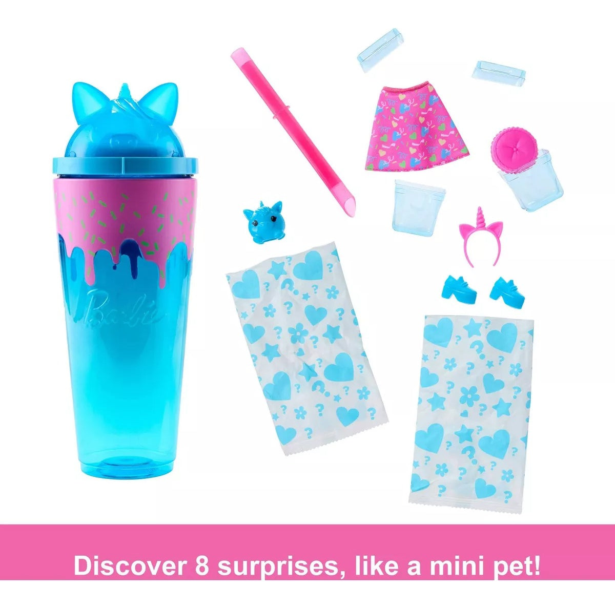 Mattel Muñeca Barbie Pop Reveal Shakes Unicornio Con Aroma