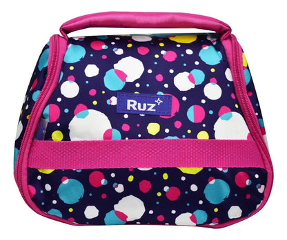 Lonchera Minnie Mouse Rosa Flor 125310 Ruz Estampado/liso