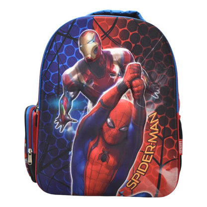 Mochila Marvel Spider Man Personajes 2 Estampado 3d Multicolor Primaria 125731 Ruz