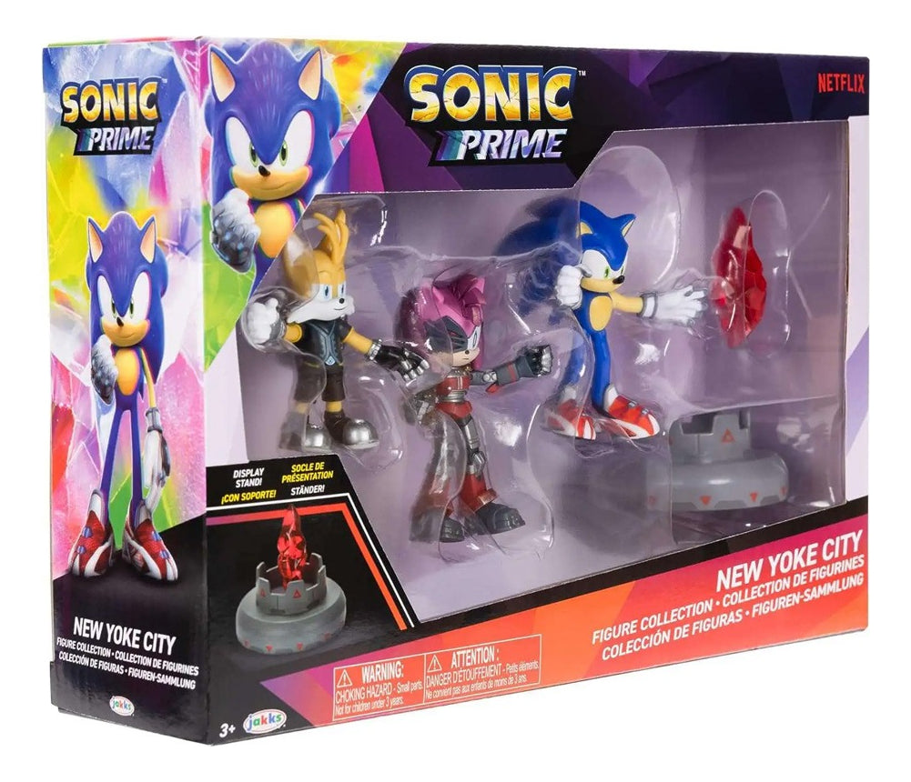 Sonic Prime Coleccion De Figuras New Yoke City Jakks Pacific