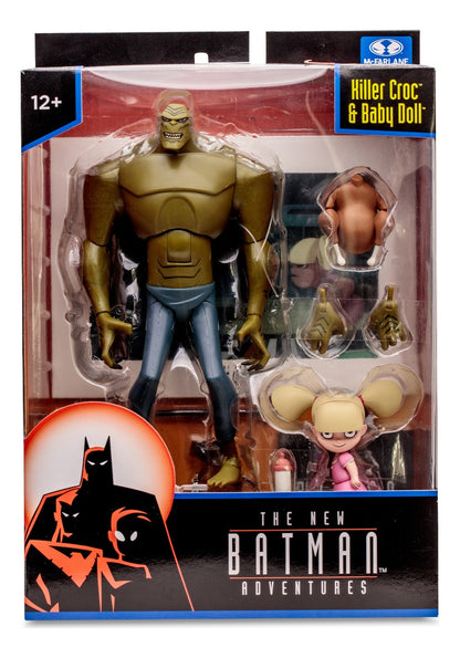 Mcfarlane Figura 6 Killer Croc Con Baby Doll