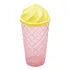 Vaso Plastico Forma Malteada Con Tapa Pack 2 Piezas Bestway